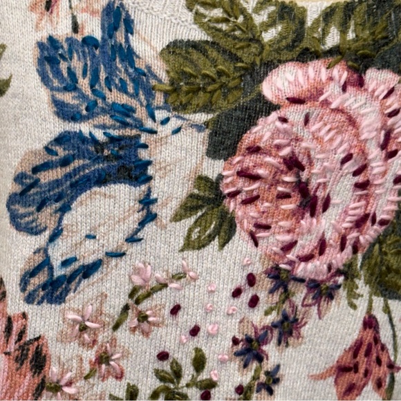 Angel of the North Winter Bouquet Sweater - Picture 13 of 13